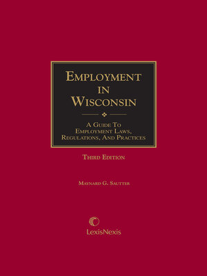cover image of Employment in Wisconsin